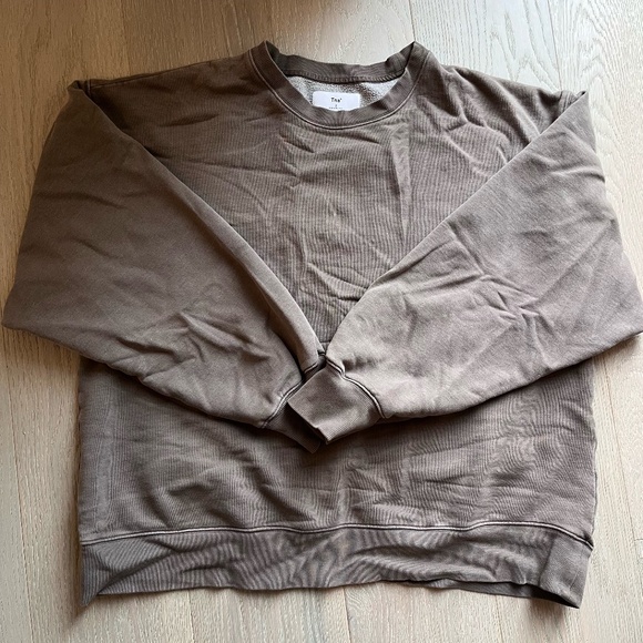 Aritzia Sweaters - Aritzia Tna Mega Crew - Garment Dye